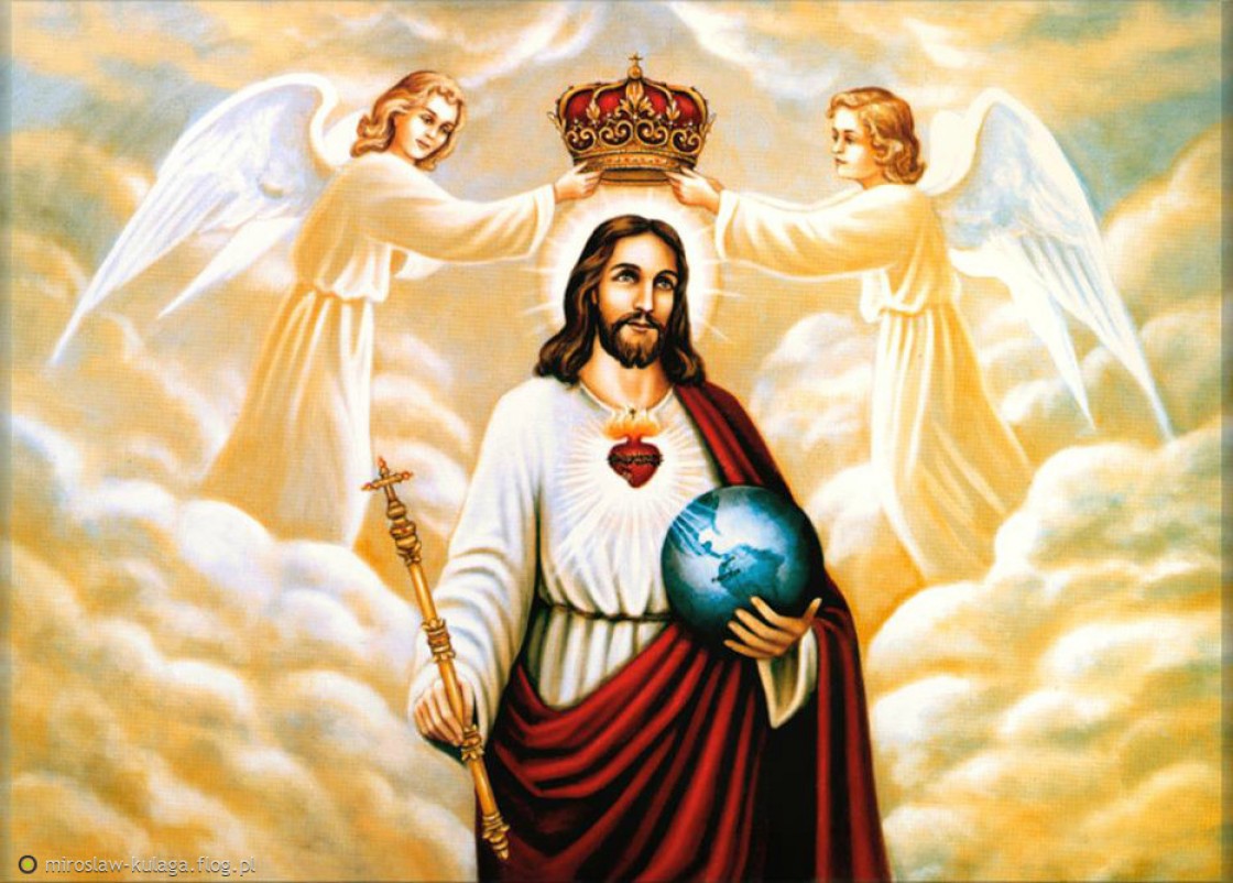 Ogłoszenia Parafialne na XXXIV Niedzielę Zwykłą: 24.11.2019 r.  Uroczystość Jezusa Chrystusa, Króla Wszechświata.